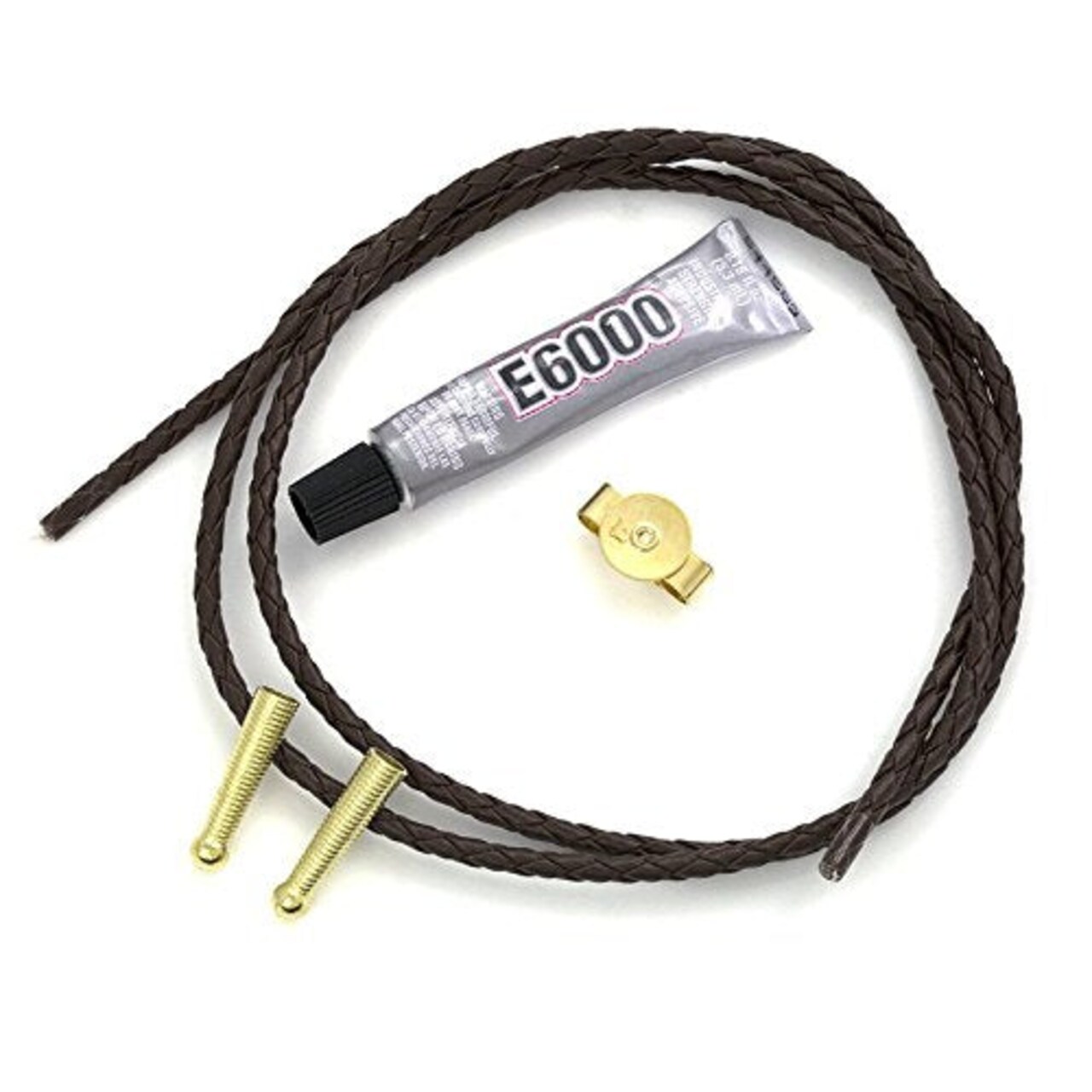 JewelrySupply Create Your Own Bolo Tie Kit - Bolo Cord, Bolo Slide